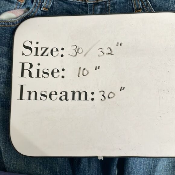 Vintage Lucky Brand Women's 30 Jeans Classic Fit Dark Wash White Tag VTG 90s - Picture 8 of 8